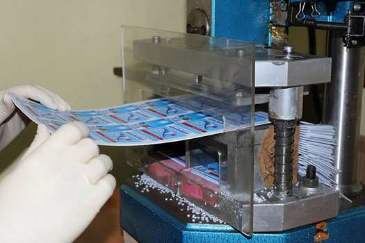 Тигельный вырубщик